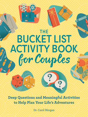 cover image of The Bucket List Activity Book for Couples